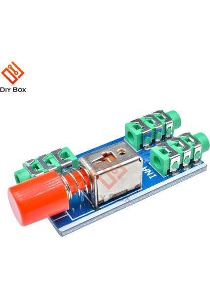 Ses Anahtarlama Kartı 3,5 mm A / B Ses Giriş Bloğu Isteğe Bağlı Çıkış Tipi Seçme Modülü Bir Ses Girişinden Iki Ses Çıkışına (Yurt Dışından) fiyatları