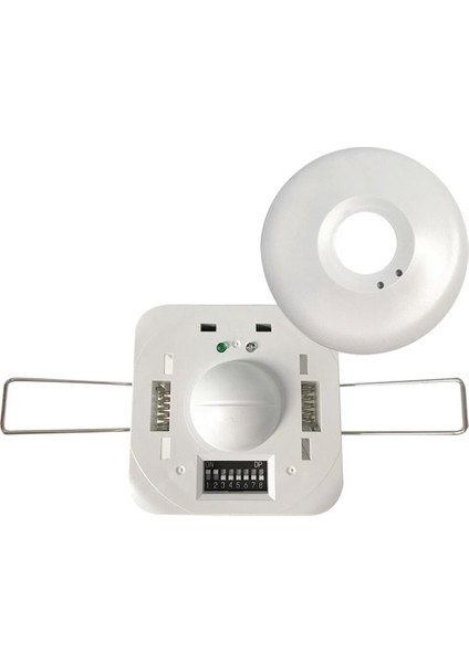 Yüksek Kaliteli Mikrodalga Radar Sensörü 220V-240V Tavan Insan Vücudu Indüksiyon Anahtarı Koyu Kıyafet Gömülü Otomatik Açma Kapama Işıkları Lambalar (Yurt Dışından) fiyatları