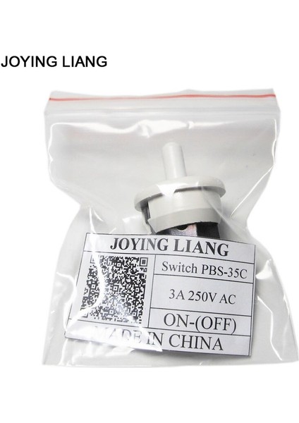 Joyıng Lıang PBS-35C Buzdolabı Kapı Lambası Anahtarı Kapılı On-(Off) Işık Anahtarları Basmalı Düğme Anahtarı 250V 3A (Yurt Dışından) indirimleri