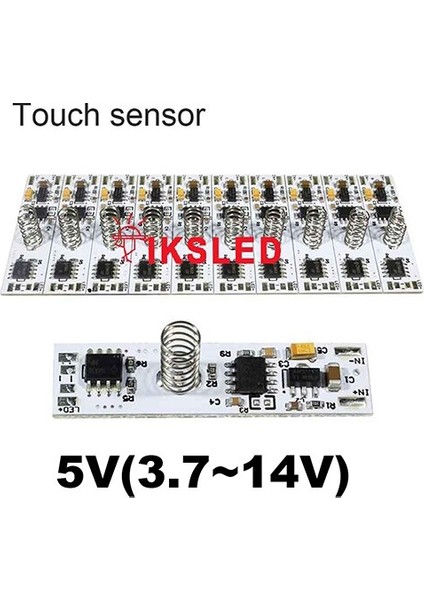 Ir Sensörü Ir Hareket Sensörü Anahtarı Otomatik Açma/kapama DC12V-24V 10A Max El Süpürme Sensörü Anahtarı Dıy LED Dolap Dolap Işığı Şeridi (Yurt Dışından)