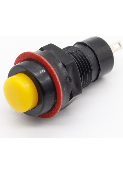 Yenı 6 Adet/grup Basma Düğmesi Anahtarı 10MM Anlık/kendinden Kilitleme Düğmesi Anahtarı (Yurt Dışından) fırsatları