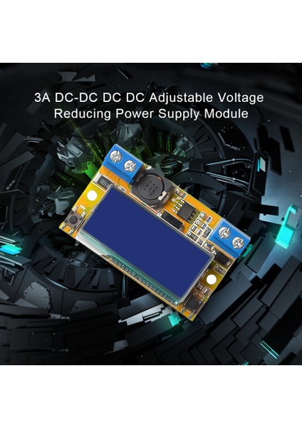 3A Dc Ayarlanabilir Güç Modülü LCD Ekran Akım ve Gerilim Ölçer (Yurt Dışından) fiyatları