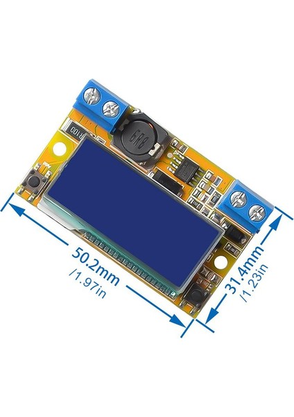 3A Dc Ayarlanabilir Güç Modülü LCD Ekran Akım ve Gerilim Ölçer (Yurt Dışından) modelleri