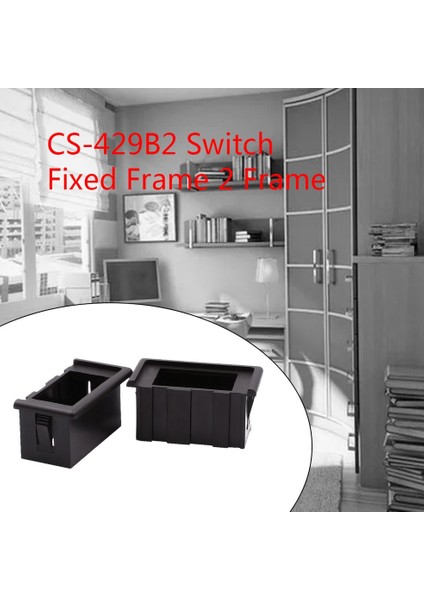 Yat Rv Dönüşüm Aksesuarları Sabit Çerçeve Anahtar Kombinasyonu Sabit Çerçeve Iki Siyah (Yurt Dışından)