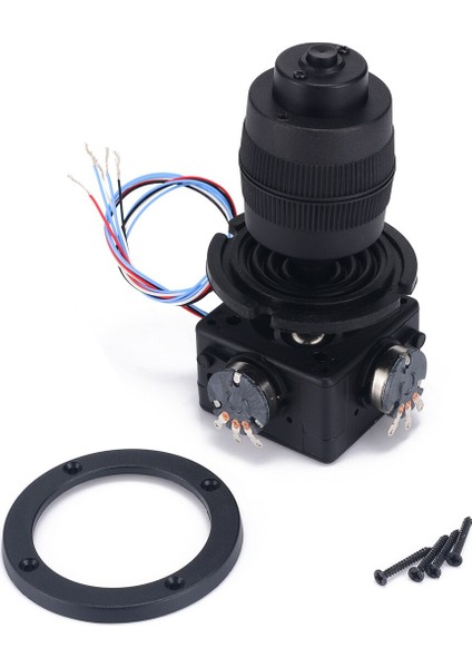 JH-D400X-R4 10K 4d Denetleyici Için Elektronik 4 Eksenli Joystick Potansiyometre Düğmesi Endüstriyel Için Telli (Yurt Dışından)