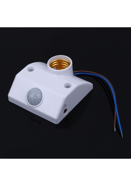 E27 AC220 50/60HZ Kızılötesi Hareket Sensörü Otomatik Işık Lamba Tutucu Işık Kontrolü Akıllı Gecikme Anahtarı Tabanı E27 Vida (Yurt Dışından) modelleri