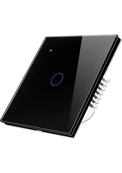 Ab Ingiltere 1 Gang 1 2 Yollu Wifi Duvar Anahtarı Kablosuz Uzaktan Işık Röle Uygulaması Dokunmatik Kontrol Akıllı Anahtar Alexa Google Home ile Çalışmak (Yurt Dışından)