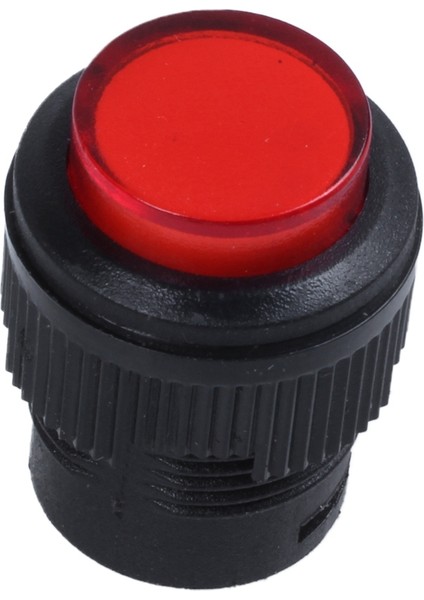 Adet 4 Terminalleri Kırmızı LED Lamba Anlık Basmalı Düğme Anahtarı Dc 3V ve 1X12V LED Invertör Sallanan Basmalı Anahtar Turuncu (Yurt Dışından)