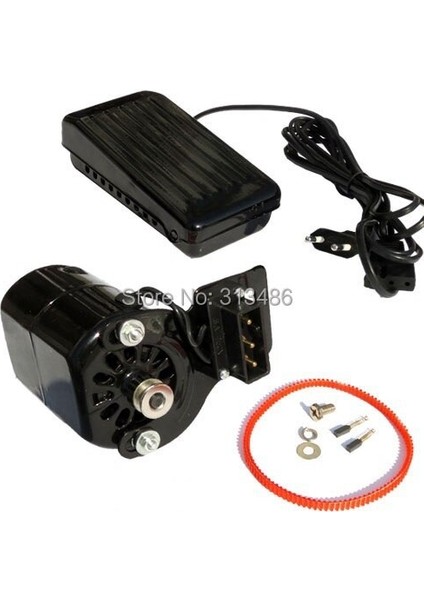 AC220V Ev Dikiş Makinesi Motor + Pedal Anahtarı Basmalı Düğme Anahtarı (Yurt Dışından)
