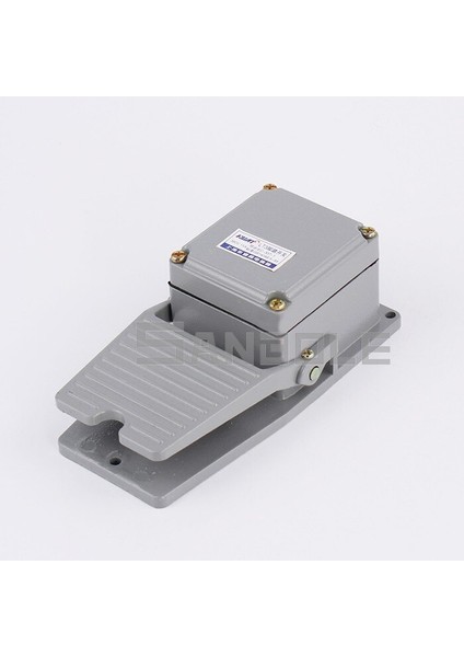 Lt3 Ayak Anahtarı Takım Tezgahı Aksesuarları Pedal Anahtarı Gümüş Kontak, Alüminyum ile Su Geçirmez 15A/250V Gri (Yurt Dışından)