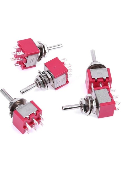 Adet Mini 3 Pozisyon 6pin Geçiş Anahtarı MTS-223 Çift Sıfırlama Güç Anahtarı Otomatik Dönüş Geçiş Anahtarı Ac 250 V 2A/ Ac 5A 120 V (Yurt Dışından) fiyatları