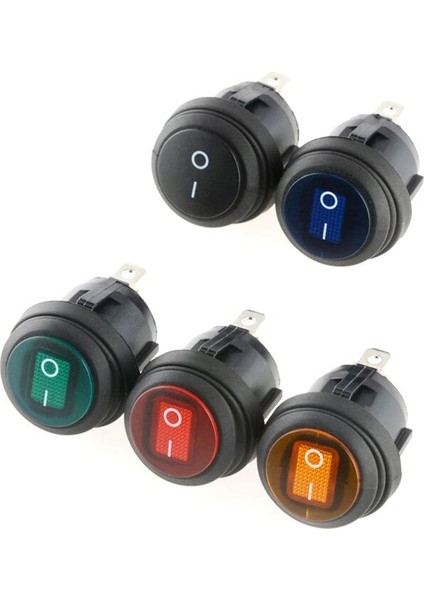 KCD1-101 Su Geçirmez Mühürlü Rocker Anahtarı 12V 24V 220V LED Işık Açma/kapama Aydınlatma 6A250VAC Rocker Anahtarı (Yurt Dışından) indirimleri