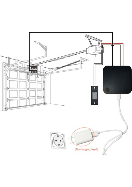 Tuya Wifi Garaj Kapısı Anahtarı Akıllı Garaj Kapısı App Uzaktan Kumanda Kablosuz Denetleyici Alexa Google Home ile Güzel Malzeme ile Çalışın (Yurt Dışından) indirimleri