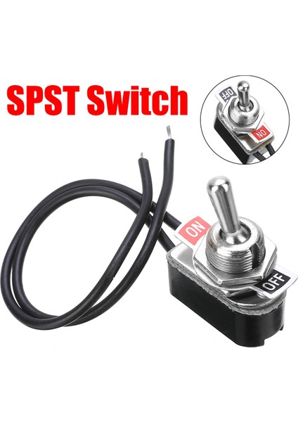 Ac 250V 6A Açma/kapama Kablolu Standart Geçiş Anahtarı, Kablolu Kns-1 Spst Kontak Anahtarı Elektrik Ekipmanları (Yurt Dışından) fiyatları