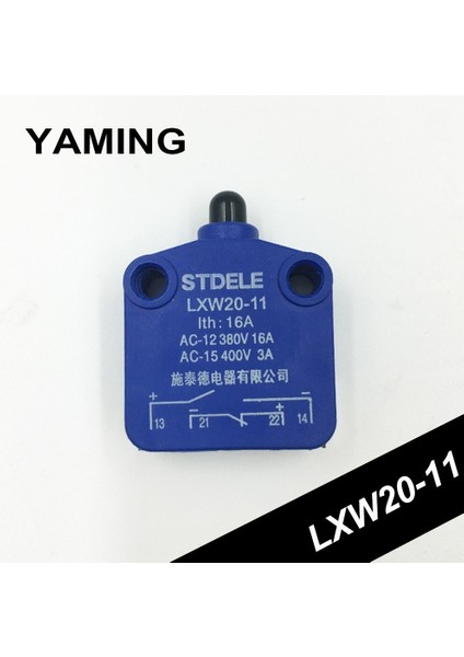 LXW20-11YENI Tip Limit Strok Seyahat Anahtarı Push Slug Sütun 16A 1NO1NC Gümüş Kontak Indüksiyonlu (10 Adet) (Yurt Dışından) fiyatları