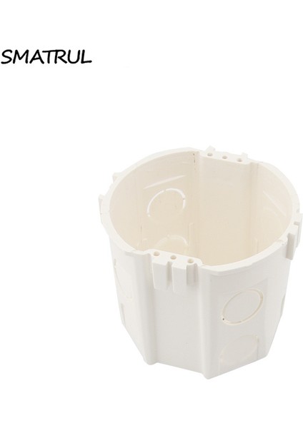 Smatrul - 86*86MM Priz Alt Kutusu - Pvc Duvar Montaj Kutusu - Dahili Kaset Buat (Yurt Dışından)