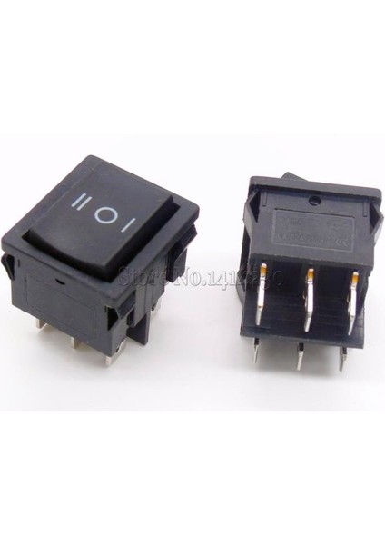 Kcd5 21X24MM 21*24MM 6 Pin 3 Pozisyon 6A/12A 250VAC On-Off-On Spdt Snap In Siyah Tekne Rocker Anahtarı (Yurt Dışından) fiyatları