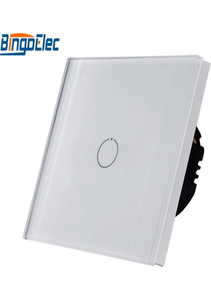 Bingoelec Dokunmatik Anahtarı Duvar Anahtarı Kristal Cam Panel Işık Anahtarı 1gang 2gang 3gang 1WAY Anahtarı S101 Ab/ingiltere Standardı, 110V-240V (Yurt Dışından) fiyatları