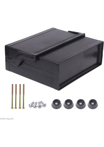 Su Geçirmez Plastik Elektronik Muhafaza Proje Kutusu Siyah 200X175X70MM (Yurt Dışından)