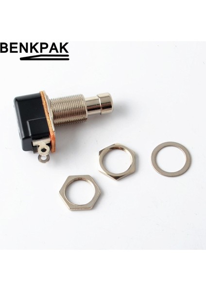 Benkpak Spst Anlık Yumuşak Dokunmatik Basma Düğmesi Stomp Ayak Pedalı Anahtarı Elektro Gitar Anahtarı Kapalı-Anlık Açık (Yurt Dışından) indirimleri