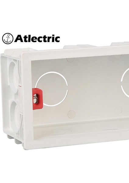 Atlectric 118 Tipi Montaj Kutusu Dahili Kaset Bağlantı Kablolama Kutusu Duvar Lambası Anahtar Prizi Au Standart Arka Kutu 154 197 (Yurt Dışından) indirimleri