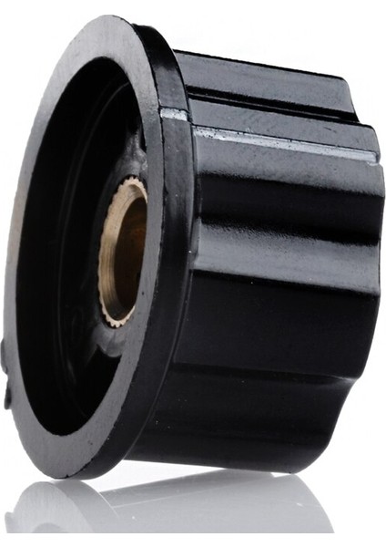 Adet 6mm Ayarlanabilir Tırtıllı Mil Potansiyometre Ses Kontrolü Döner Düğme (Yurt Dışından)