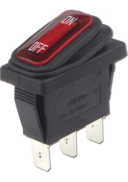 Basmalı Anahtar Kcd1 Serisi On-Off 3/6/10A 125/250V KCD1-11/11N-F4/101/102-N/104/104-N/105/105-2/105-N/107 (Yurt Dışından) modelleri
