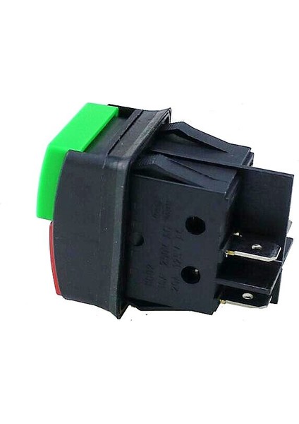 JD03-C1 Gemi Şekli Anahtarı JD03-C1 Kcd2 4pin Açık / Kapalı 14A/16A 125/250V Kırmızı Yeşil Ters Anahtarlama Güç Anahtarı (Yurt Dışından) modelleri