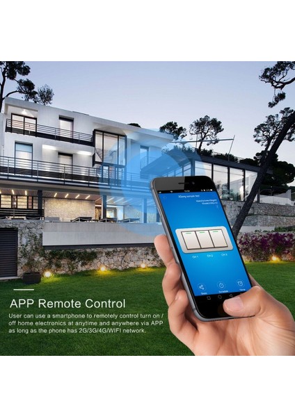 Dokunmatik Anahtarı Akıllı Ev Işık Anahtarı Duvar Kesici 1 Gang 1 Yollu Wifi Işık Anahtarı Ab Standardı Alexa Google Home ile Çalışmak (Yurt Dışından) fırsatları