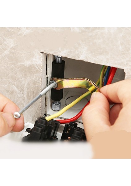 Adet Anahtar Priz Kaset Vida Destek Çubuğu 86MM Duvara Montaj Anahtar Kutusu Gizli Stash Tamir Vidası Elektrik Aksesuarları Aracı (Yurt Dışından)