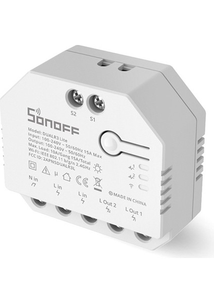 Sonoff Dualr3 Wifi Akıllı Anahtar Çift Röle Iki Yönlü Kontrol Güç Ölçümü Akıllı Anahtar Dıy Akıllı Anahtar Alexa Google Home ile Çalışmak (Yurt Dışından) fiyatları