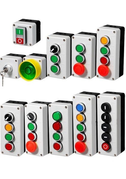 Düğme Anahtarı Kontrol Kutusu Plastik El Tipi Kendi Kendine Başlayan Düğme Su Geçirmez Kutu Elektrik Endüstriyel Acil Durdurma Anahtarı I (Yurt Dışından) fiyatları