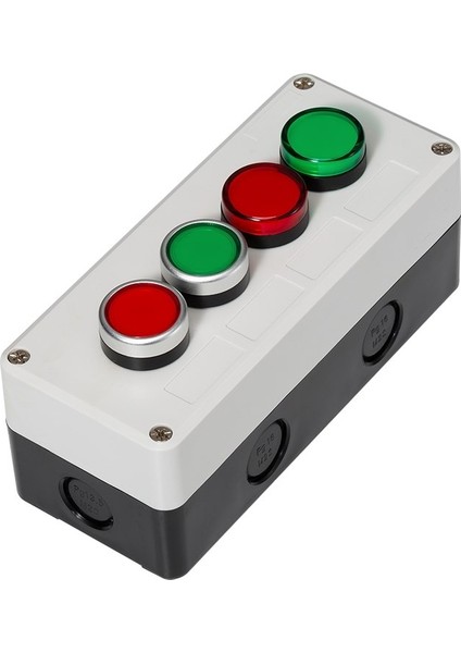 Düğme Anahtarı Kontrol Kutusu Plastik El Tipi Kendi Kendine Başlayan Düğme Su Geçirmez Kutu Elektrik Endüstriyel Acil Durdurma Anahtarı I (Yurt Dışından) fırsatları