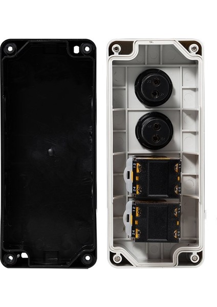 Düğme Anahtarı Kontrol Kutusu Plastik El Tipi Kendi Kendine Başlayan Düğme Su Geçirmez Kutu Elektrik Endüstriyel Acil Durdurma Anahtarı I (Yurt Dışından) indirimleri