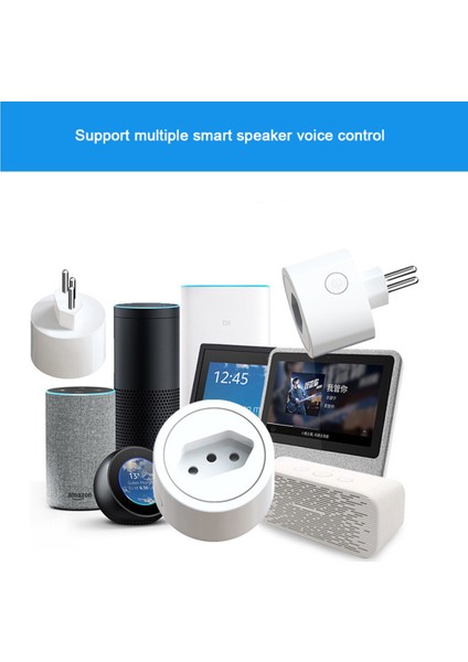 16 A Tuya Wifi Akıllı Soket Ses Kontrolü Ev Asistanı ile Çalışır Elektrik Tüketim Takibi (Yurt Dışından) modelleri