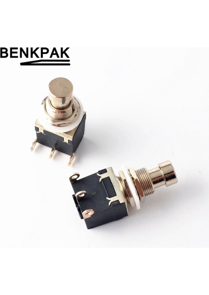 Mandallama Tipi Bakımlı Spdt Gitar Efektleri Pedal Ayak Pedalı Anahtarı Gerçek Bypass Gitar Anahtarı (Yurt Dışından)