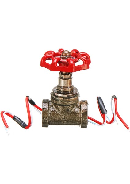 Endüstriyel Steampunk 1/2 ''durdurma Vanası Borusu Tel Geçişli Döner Işık Anahtarı (Yurt Dışından) indirimleri