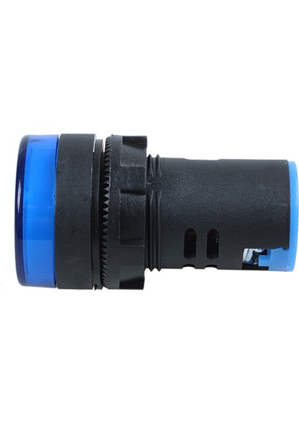 Adet Ac 220V LED Pilot Gösterge Işığı Siyah Mavi & 1 Adet LA38-11/203 Basma Düğmesi Anlık Güç Basın Anahtarı Kırmızı (Yurt Dışından) fırsatları