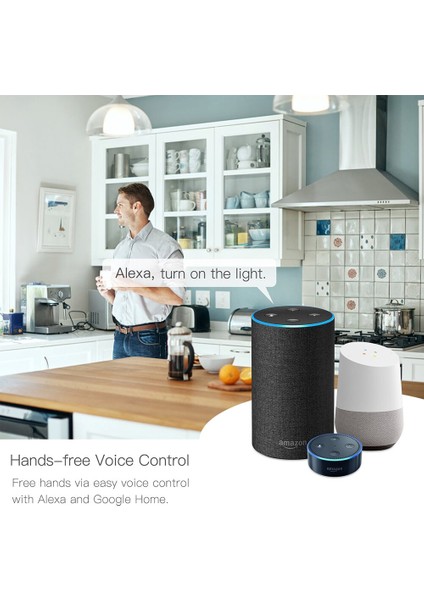 Dıy Wifi Akıllı Işık Anahtarı Evrensel Kesici Zamanlayıcı Akıllı Yaşam App Kablosuz Uzaktan Kumanda Alexa Google Home ile Çalışır (Yurt Dışından) modelleri