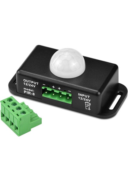 [hazır Stok] 10.5-16V / 21-32V Pır Kızılötesi Insan Vücudu Indüksiyon Lambası 60 Derece Indüksiyon, Sensör Anahtarı ile Denetleyici Zaman Ayarı ile (Yurt Dışından) indirimleri