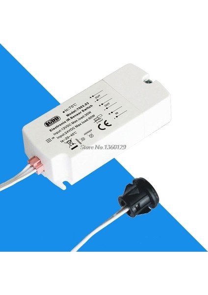 Yenı LED Dc 12 V Ir Sensör Anahtarı 40 W Kızılötesi Işık Anahtarı LED Lambalar LED Şeritler Hareket Sensörü El Dalga 5 cm Whosale Dropship (Yurt Dışından)