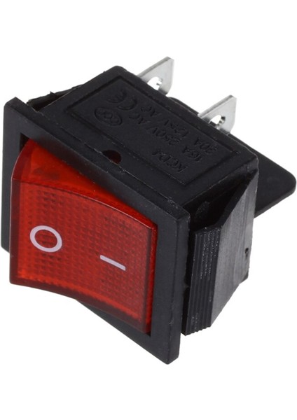 Kırmızı Işık 4 Pin Dpst On/off Geçmeli Basmalı Anahtar 15A/250V 20A/125V Ac 28X22MM Promosyon (Yurt Dışından) modelleri