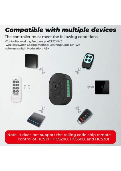 Tuya 16A Wifi + RF433 Mhz Akıllı Anahtar Dört Kontrol Yöntemi Kablosuz Akıllı Anahtarlar App Uzaktan Kumanda Ses Kontrolü Tuya Alexa Google Home ile Çalışın (Yurt Dışından) indirimleri