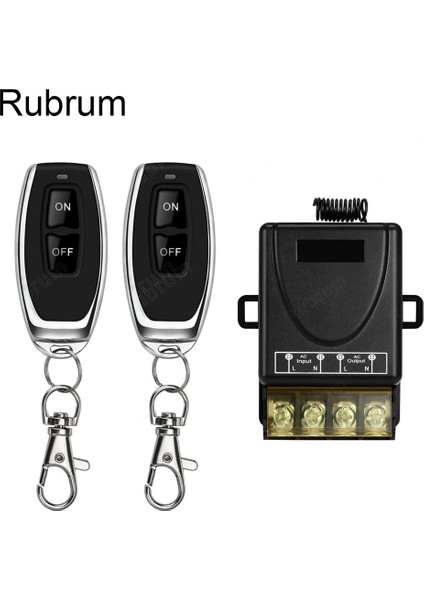 Rubrum 433 Mhz Kablosuz Rf Uzaktan Kumanda Anahtarı 220 V Ac 30A Röle Yüksek Güç Yük Alıcısı Açık Kapalı Su Pompası Anahtarı (Yurt Dışından) fiyatları