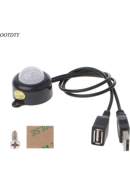 USB LED Işık Şeridi Anahtarı DC5-24V Insan Vücudu Kızılötesi Pır Hareket Sensörü Anahtarı (Yurt Dışından) fiyatları