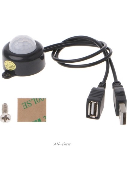 USB LED Işık Şeridi Anahtarı DC5-24V Insan Vücudu Kızılötesi Pır Hareket Sensörü Anahtarı (Yurt Dışından) modelleri