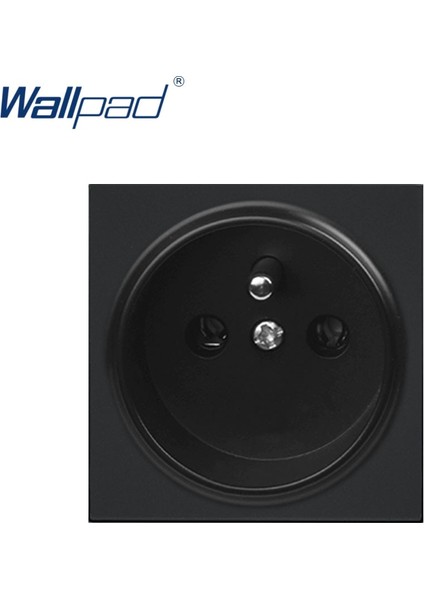 Wallpad Lüks Ab Fransız Soketi Elektrik Çıkışı Fonksiyon Tuşu Duvar Için Beyaz ve Siyah Plastik Modül Sadece (Yurt Dışından) fiyatları