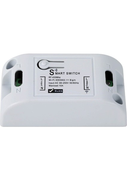Qıachıp Kablosuz Wifi Işık Anahtarı Evrensel 433 Mhz 10A Rf Akıllı Ev Modülü Wifi Uzaktan Kumanda Anahtarı Ios Android Uygulaması Üzerinden (Yurt Dışından)