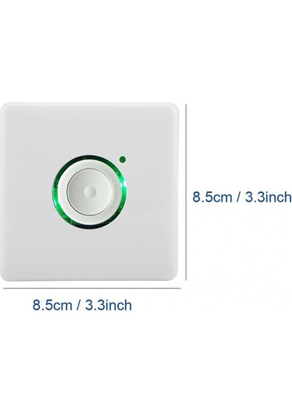 AC110-250V Dış Mekan LED Işık Dokunmatik Gecikme Zamanlayıcı Anahtarı 16 Seviye Zamanlama Ayarları Döner Anahtar Aracı (Yurt Dışından) modelleri