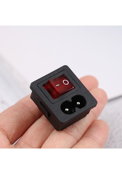 Kırmızı Rocker Anahtarı Sigortalı Giriş Güç Soketi Sigorta Anahtarı Konnektörü Fiş Konnektörü Sıcak Satış (Yurt Dışından) fırsatları